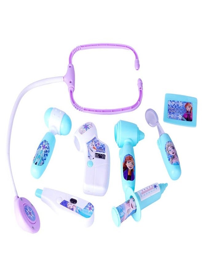 Kriiddaank Disney Frozen Theme Doctor Set with Elsa & Anna, Stethoscope, Medical Tools for Kids | Fun & Educational Toy for Kids | Safe, Engaging & Interactive Play - Image 2